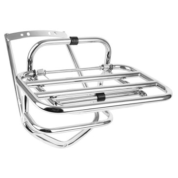 PORTE BAGAGE SCOOT AR POUR PIAGGIO 125 VESPA PRIMAVERA 1963>1983, 125 VESPA ET3 1976>1983, 50 VESPA S 1963>1983 CHROME -SELECTION P2R- 1428000800001