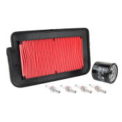 KIT ENTRETIEN MOTO ADAPTABLE YAMAHA 1000 MT-10 2022> (PACK 6 PIECES) -SELECTION P2R PREMIUM- 3667385011181