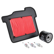 KIT ENTRETIEN MOTO ADAPTABLE YAMAHA 900 MT-09 2014>2020, 900 TRACER 2015>2020, 900 XSR 2016>2020 (PACK 5 PIECES) -SELECTION P2R PREMIUM- 3667385011273