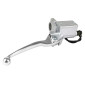 MAITRE CYLINDRE DE FREIN SCOOT ADAPTABLE KYMCO 50 AGILITY CITY 2T EURO 2, AGILITY 16+ 2T EURO 2, AGILITY 16+ 4T EURO 4, 125 AGILITY CITY 4T EURO 4 AVANT DROIT ARGENT -SELECTION P2R- 7421083764512