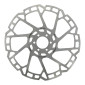 DISQUE DE FREIN ROUTE / VTT 6 TROUS ELVEDES 203 mm ARGENT -EPAISSEUR 2.3 mm- 8716706026917