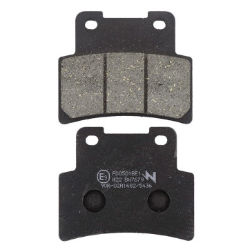 PLAQUETTE DE FREIN NEWFREN POUR KYMCO 400 XCITING 2012> AV / PEUGEOT 400 XP ALLURE 2023>2024 AV (FD0501BE) (ELITE ORGANIQUE) 8025832420156