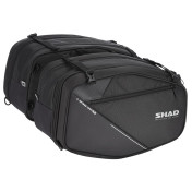 SACOCHE CAVALIERE LATERALE SHAD SL58 EXTENSIBLE NOIR 36L/48L (FIXATION INCLUSE) (X0SL581) 8430358705159