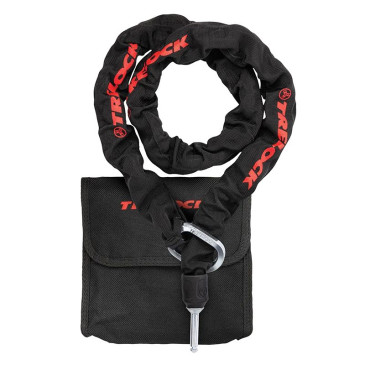 ANTIVOL VELO CHAINE A BOUCLE POUR FER A CHEVAL PLUG TRELOCK ZR455 NOIR CABLE 1.40M DIAM 8 mm (PROFONDEUR PLUG FIXATION 50 mm ET DIAM 9.6 mm) 4016167039988