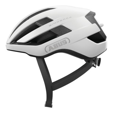 CASQUE VELO ADULTE ABUS URBAIN WINGBACK POLAR BLANC MAT TAILLE L (57-61cm) REGLAGE MOLETTE 4003318980855