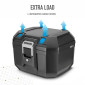 TOP CASE SHAD TR41 TERRA 41L AVEC LOCK SYSTEM - CAPACITE 2 CASQUES 1 JET (Platine vendue séparemment) (D0TR41100) 8430358695184