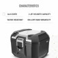 TOP CASE SHAD TR41 TERRA 41L AVEC LOCK SYSTEM - CAPACITE 2 CASQUES 1 JET (Platine vendue séparemment) (D0TR41100) 8430358695191