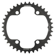 PLATEAU ROUTE 4BRA D.110 POUR SHIMANO ULTEGRA R8100 / 105 R7100 STRONGLIGHT 38DTS INTERIEUR NOIR CT2 12V. POUR EXTERIEUR 44-48-50DTS 3700223724413