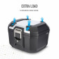 TOP CASE SHAD TR41 TERRA 41L AVEC LOCK SYSTEM - CAPACITE 2 CASQUES 1 JET (Platine vendue séparemment) (D0TR41100) 8430358695191