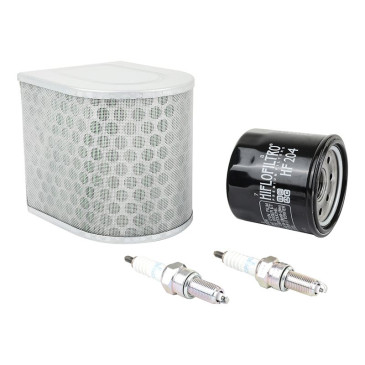 KIT ENTRETIEN MOTO ADAPTABLE HONDA 500 CB F 2019>, CB X 2019>, CBR R 2019> (PACK 4 PIECES) -SELECTION P2R PREMIUM- 3667385012058