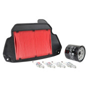 KIT ENTRETIEN MOTO ADAPTABLE HONDA 650 CB F 2014>2018, CBR F 2014>2018 (PACK 6 PIECES) -SELECTION P2R PREMIUM- 3667385011044
