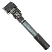 POMPE MINI ROUTE/VTT P2R ALU ARGENT 7BARS VP/VS AVEC MANOMETRE 8015431015631