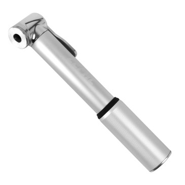 POMPE MINI ROUTE ZEFAL ROAD MICRO ALU ARGENT 7BARS L165mm VP/VS 95g POUR PNEU SECTION 25 à 32mm AVEC CLIPS FIXATION 3420586601137