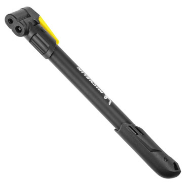 POMPE MINI ROUTE/VTT MICHELIN NOIR EN ALU AVEC MANO 8 BARS POIGNEE ORIENTABLE (PRESSION 5 BARS MAX) VS/VP 3299738045385