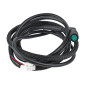 CABLE DE CONNEXION ORIGINE POUR ECRAN/CONTROLEUR TROTTINETTE NIU KQi100 L145 mm -SELECTION P2R- 8435764428401
