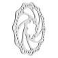 DISQUE DE FREIN TROTTINETTE 6 TROUS DIAM 140 mm ARGENT -SELECTION P2R- 7427251898621