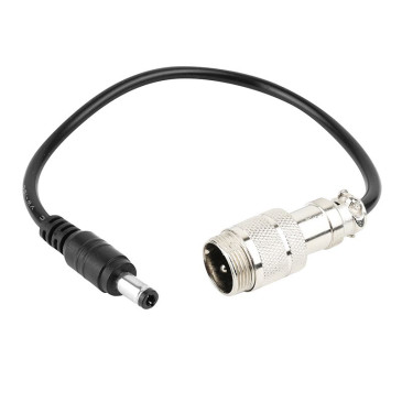 CABLE ADAPTATEUR POUR CHARGEUR DE BATTERIE TROTTINETTE GX16 VERS DC55x25 -SELECTION P2R- 9505162261838