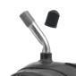 CHAMBRE A AIR TROTTINETTE 10 X 2.125 VALVE STANDARD COUDEE 135° (45° EXTERIEUR) DIAM INTERNE 152 mm 7427255410553