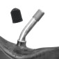 CHAMBRE A AIR TROTTINETTE 10 X 2.5 VALVE STANDARD COUDEE 135° (45° EXTERIEUR) DIAM INTERNE 140 mm 7427135773181