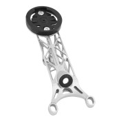 SUPPORT GPS / COMPTEUR 3D TITANE FIXATION POUR CINTRE BIG ROCK GENERATION 2 COMPATIBLE GARMIN 1050 12.5 g (LIVRE AVEC SUPPORT GARMIN, BRYTON, WAHOO) -NEWTON- 3667385010832