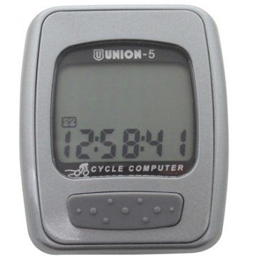 COMPUTER- BICYCLE UNION 5N GREY (5 FUNCTIONS)