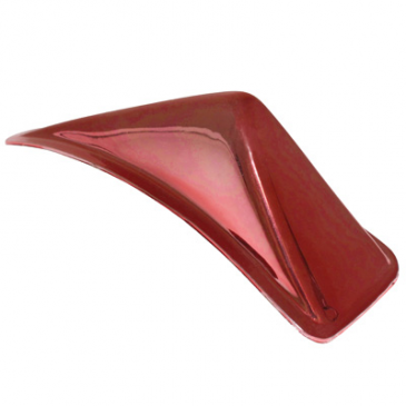 AILERON DE CASQUE ADHESIF ANODISE ROUGE 3700948100455