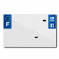 PLASTIC STRIP FOR BLANK PVC LICENSE PLATE (MOTORBIKE FORMAT 210X130)-DEPT 02/EUROPE (SOLD PER UNIT) 3700948118931