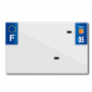 PLASTIC STRIP FOR BLANK PVC LICENSE PLATE (MOTORBIKE FORMAT 210X130)-DEPT 05/EUROPE (SOLD PER UNIT) 3700948118962