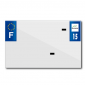 PLASTIC STRIP FOR BLANK PVC LICENSE PLATE (MOTORBIKE FORMAT 210X130)-DEPT 15/EUROPE (SOLD PER UNIT) 3700948119068
