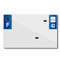 BANDE PLAQUE MOTO 210x130 POUR PVC VIERGE DEP. 43/EURO (VENDU A L'UNITE) 3700948119334