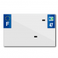PLASTIC STRIP FOR BLANK PVC LICENSE PLATE (MOTORBIKE FORMAT 210X130)-DEPT 47/EUROPE (SOLD PER UNIT) 3700948119372