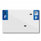 BANDE PLAQUE MOTO 210x130 POUR PVC VIERGE DEP. 89/EURO (VENDU A L'UNITE) 3700948119792