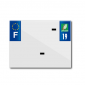 BANDE PLAQUE MOTO 170x130 POUR PVC VIERGE DEP. 19/EURO (VENDU A L'UNITE) 3700948118696
