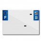 BANDE PLAQUE MOTO 210x145 POUR PVC AVEC RAISON SOCIALE DEP. 22/EURO (VENDU A L'UNITE) 3700948120163