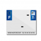 BANDE PLAQUE MOTO 170x145 POUR PVC AVEC RAISON SOCIALE DEP. 71/EURO (VENDU A L'UNITE) 3700948118887