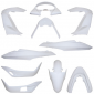 CARROSSERIE/CARENAGE MAXISCOOTER ADAPTABLE HONDA 125 PCX 2010>2013 BLANC BRILLANT (KIT 10 PIECES) -P2R- 3700948053782