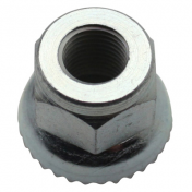 WHEEL NUT FOR BICYCLE - WITH SERRATED WASHER ALGI Ø 9 x100 (00592000) (SOLD PER UNIT) 3284660130896