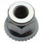 WHEEL NUT FOR BICYCLE - WITH SERRATED WASHER ALGI Ø 9 x100 (00592000) (SOLD PER UNIT) 3284660130896