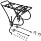 PORTE BAGAGE VELO ARRIERE A TRINGLES P2R DISQUE ALU NOIR REGLABLE 26" A 29" POUR FREIN A DISQUE 3700948044254