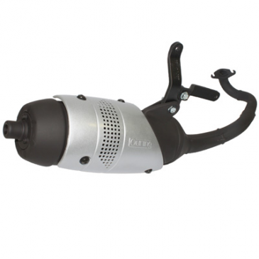 POT SCOOT LEOVINCE TOURING POUR PIAGGIO 50 ZIP 2T 2009>, TYPHOON 2012>/APRILIA 50 SR MOTARD 2012>/GILERA 50 ICE (REF 5565) 8051122151653