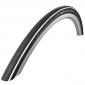 TYRE FOR ROAD BIKE 700 X 25 SCHWALBE LUGANO 2 BLACK/ WHITE STRIPE -RIGID(25-622) 4026495864879