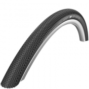 TYRE FOR GRAVEL BIKE 700 X 35 SCHWALBE G-ONE ALLROUND PERFORMANCE Black - FOLDABLE (35-622) RENFORT RACE GUARD TUBELESS/TUBETYPE COMPATIBLE VAE