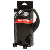 HANDLEBAR TAPE- NEWTON CARBON BLACK WITH END CAPS 3700948071380