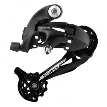 DERAILLEUR VTT ARRIERE SUNRACE M41 7/8V. CHAPE LONGUE A VIS (COMPATIBLE SHIMANO)