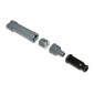 DEDOUBLEUR CABLE DE GAZ/POMPE A HUILE (DIAM 6,8mm) (COURSE 36mm) -DOMINO ORIGINE- 8033900017368