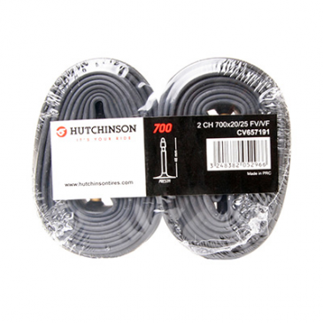 INNER TUBE FOR BICYCLE 700 x 28/35 HUTCHINSON SCHRADER VALVE 40mm (PER 2) 3248382070700