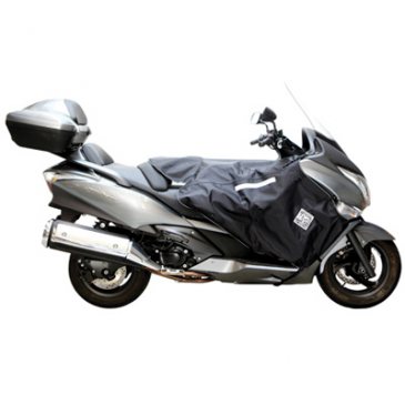 TABLIER COUVRE JAMBE TUCANO POUR HONDA 400-600 SILVER WING 2009> (R074-N) (TERMOSCUD) (SYSTEME ANTI-FLOTTEMENT SGAS) 8026492117158
