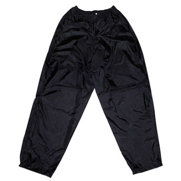 PANTALON DE PLUIE ADX ECO NOIR XXL (PRESSIONS ET ELASTIQUE D'AJUSTEMENT + SAC DE TRANSPORT) 3700948013366
