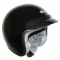 HELMET-OPEN FACE ADX CLASSIC GLOSSY BLACK M