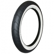 TYRE FOR MOPED 16'' 2.50-16 (2 1/2-16) MITAS -WHITE SIDEWALL- MC2 TL/TT 42J REINF